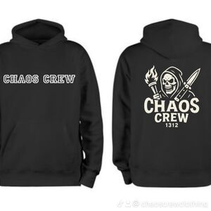 Black Or White Hooded Sweatshirt